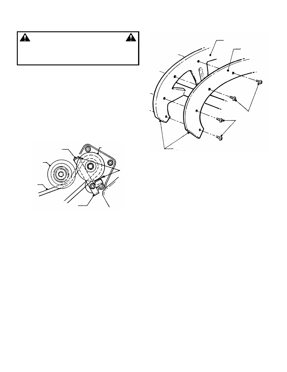 Warning | Simplicity 3190E User Manual | Page 13 / 16