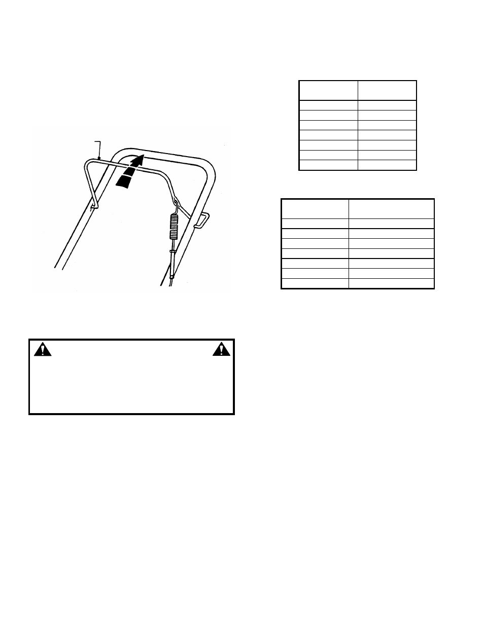 Warning | Simplicity 3190E User Manual | Page 5 / 16