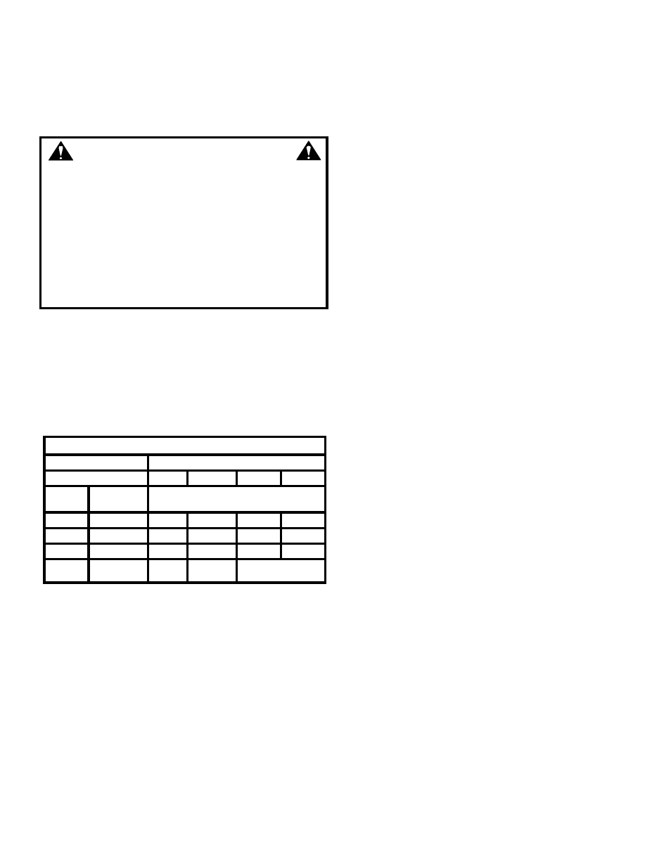 Warning, A.w.g | Simplicity 3190E User Manual | Page 6 / 16