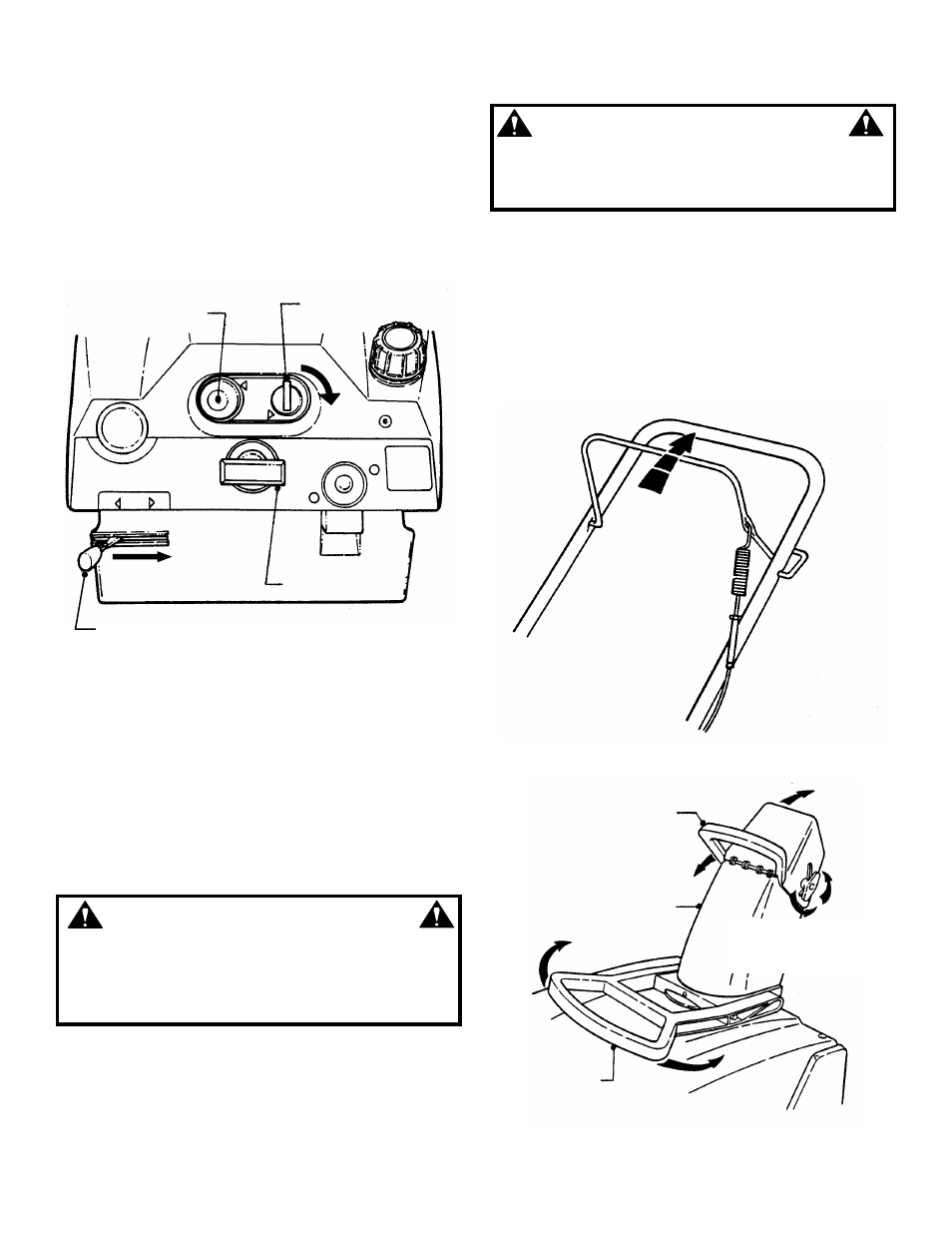 Warning | Simplicity 3190E User Manual | Page 7 / 16