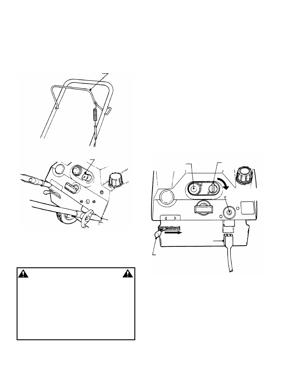Warning | Simplicity 3190E User Manual | Page 8 / 16