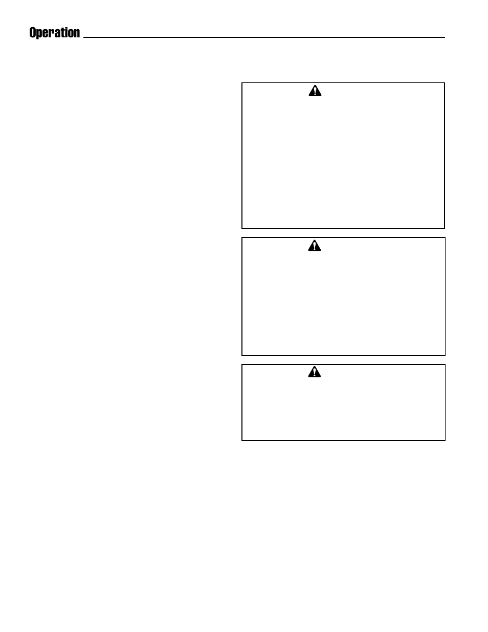 General operation, Operation, Checks before each start-up | Simplicity 1693426 755E User Manual | Page 12 / 28
