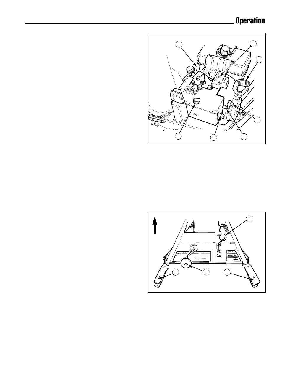 Operation, Starting the engine, Operating the snowthrower | Simplicity 1693426 755E User Manual | Page 13 / 28