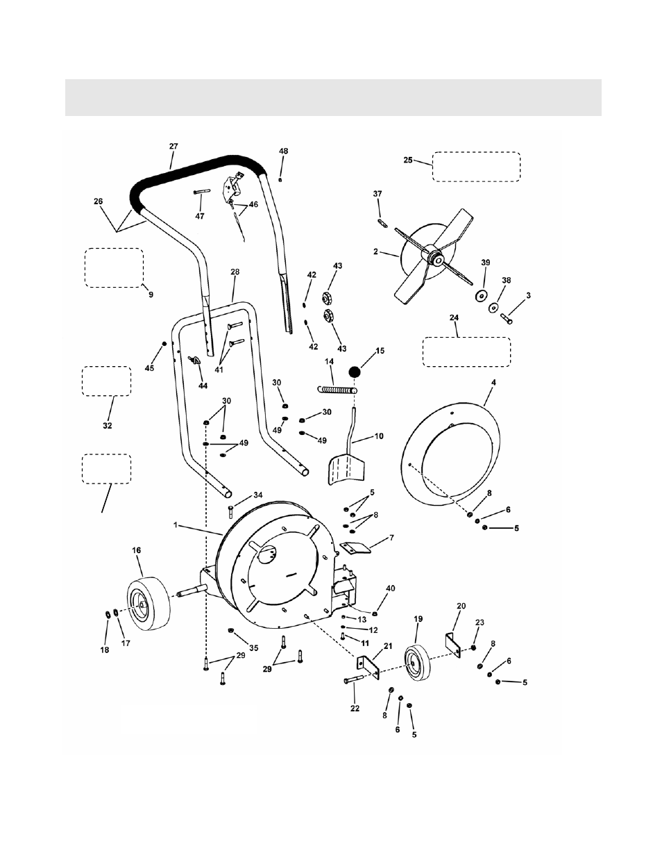 Illustrated parts list | Simplicity Snapper LBC6151BV User Manual | Page 12 / 16