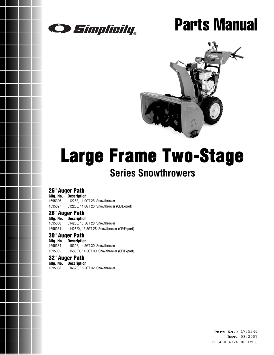 Simplicity 1696338 User Manual | 30 pages