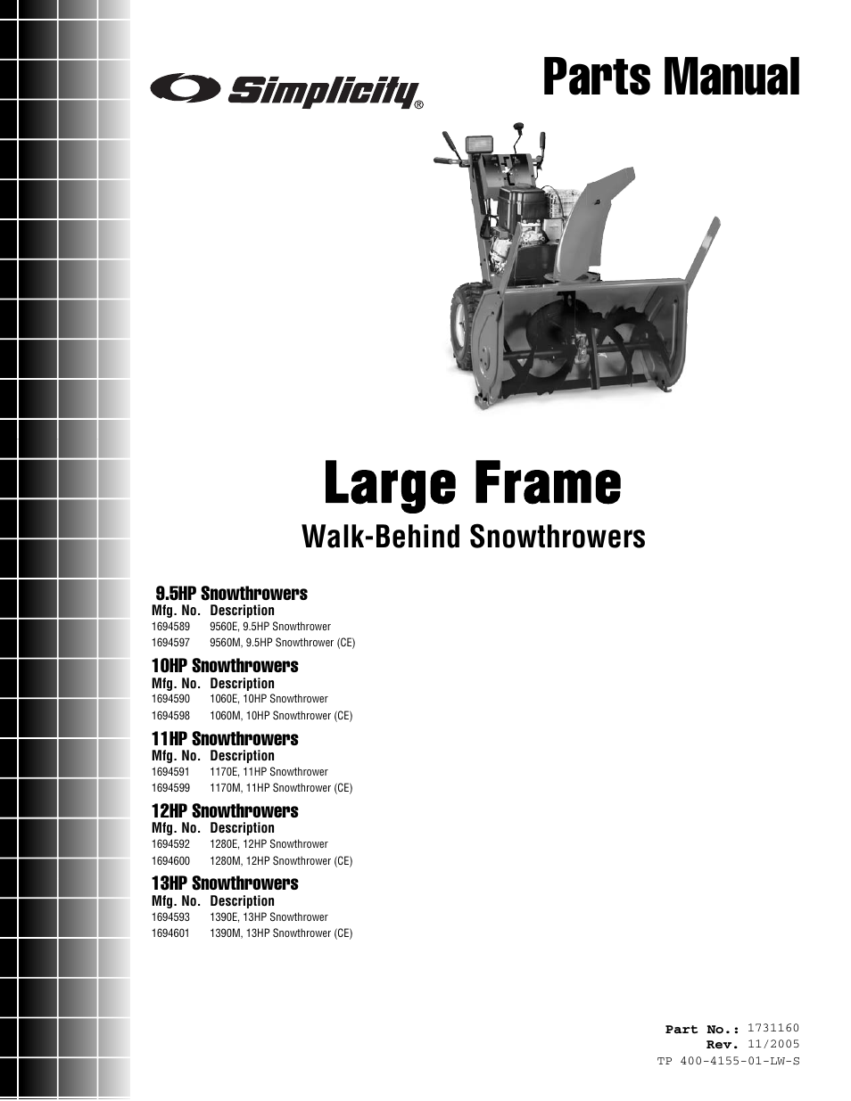 Simplicity 1060M User Manual | 42 pages