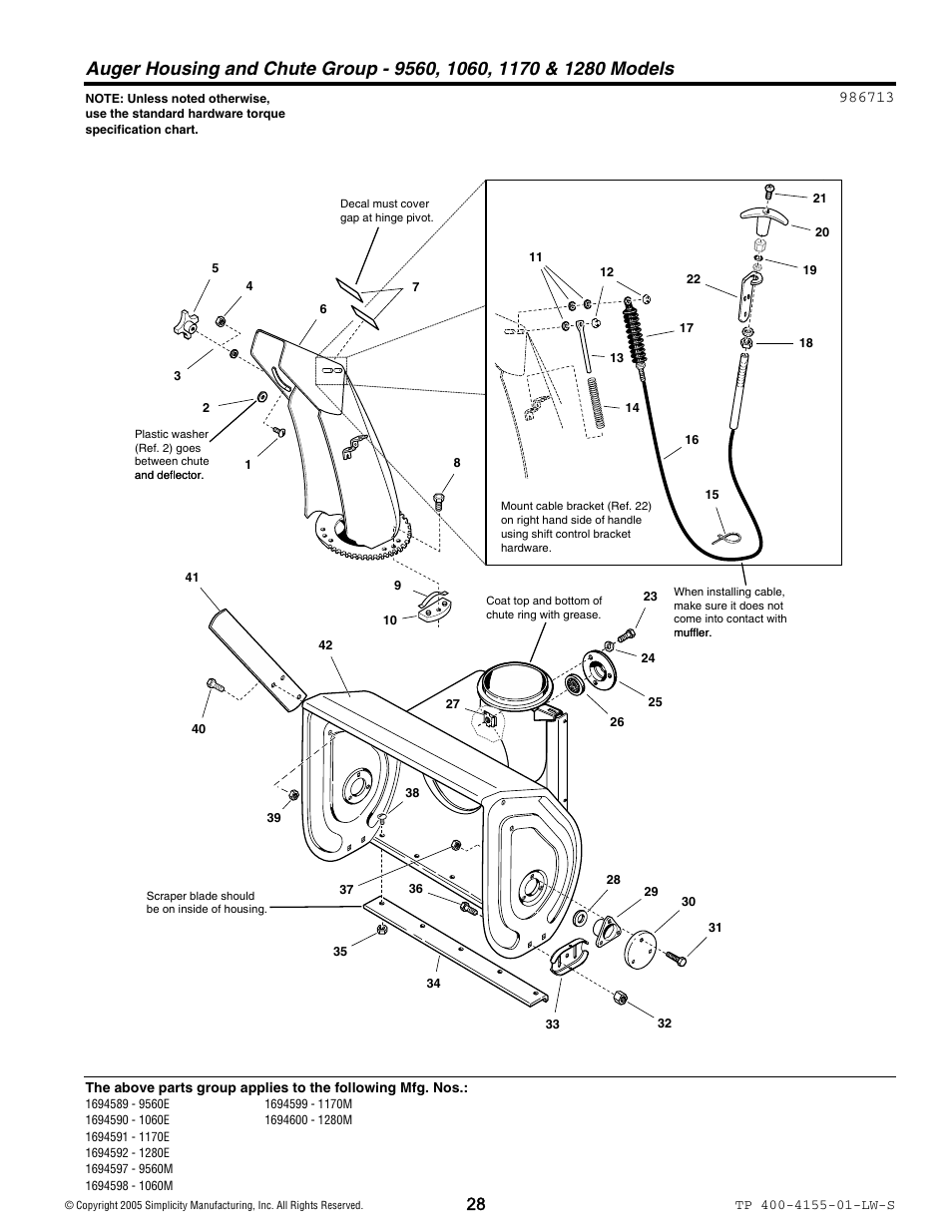 Simplicity 1060M User Manual | Page 28 / 42