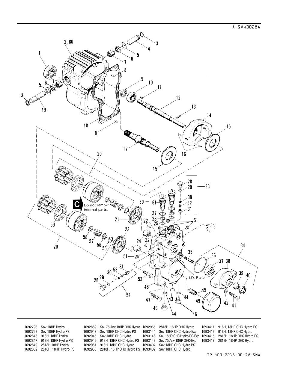 Simplicity SOVEREIGN TP 400-2218-00-SV-SMA User Manual | Page 58 / 76