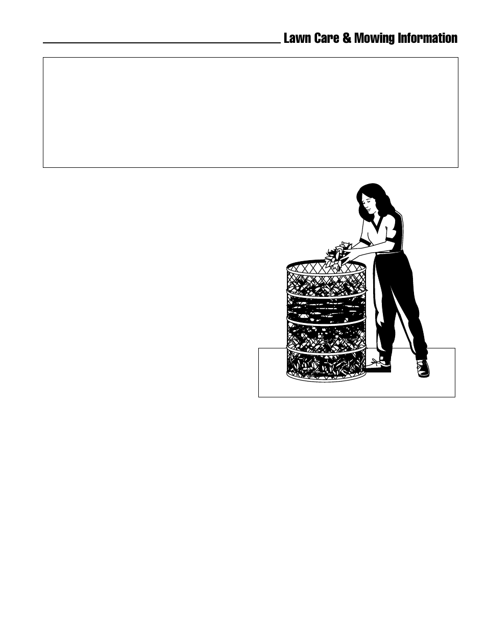Lawn care & mowing information, Composting | Simplicity ZT2148 User Manual | Page 37 / 41