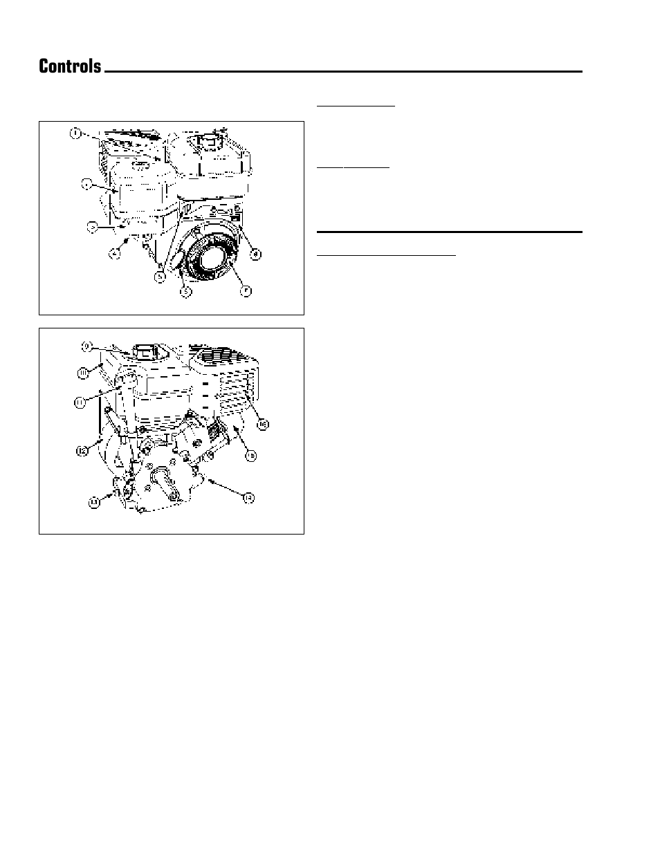 Controls, Engine contr, Engine contr engine controls ols ols ols ols | Simplicity 1693848 User Manual | Page 12 / 28