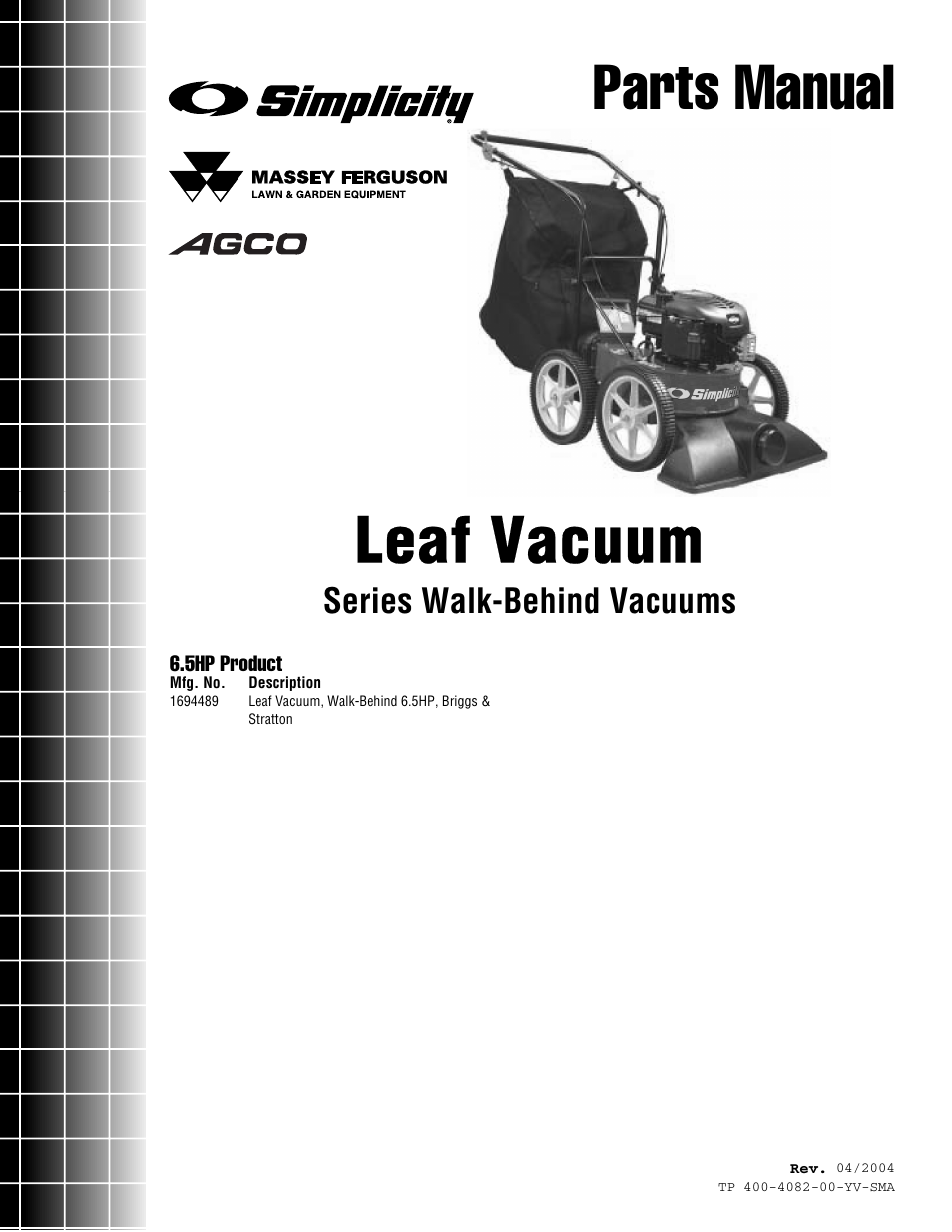 Simplicity 1694489 User Manual | 12 pages