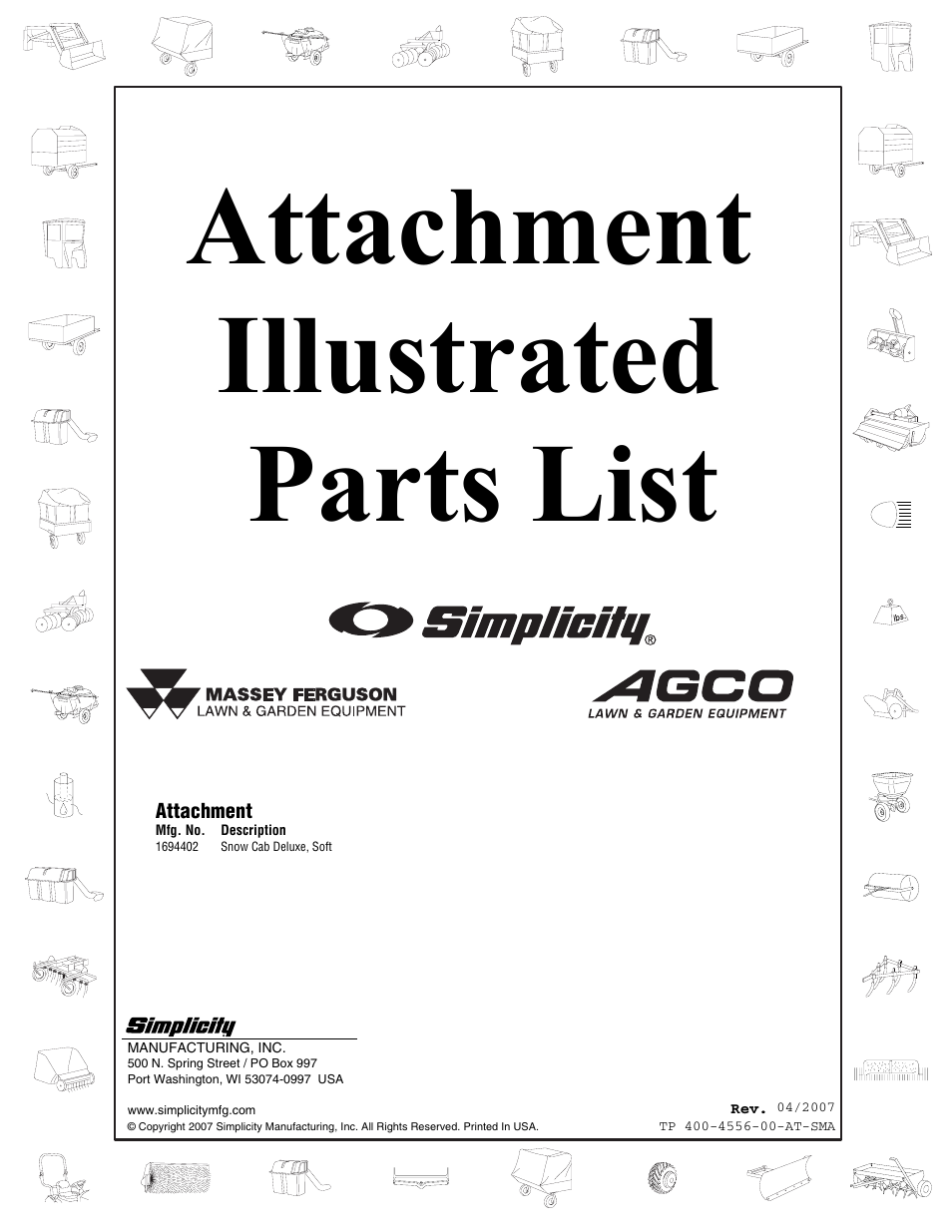 Simplicity 1694402 User Manual | 4 pages