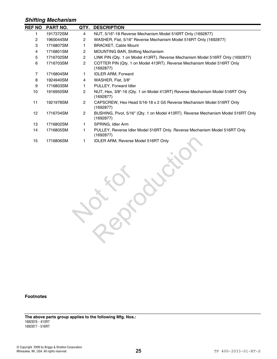 Not for reproduction | Simplicity 1692878 User Manual | Page 25 / 28