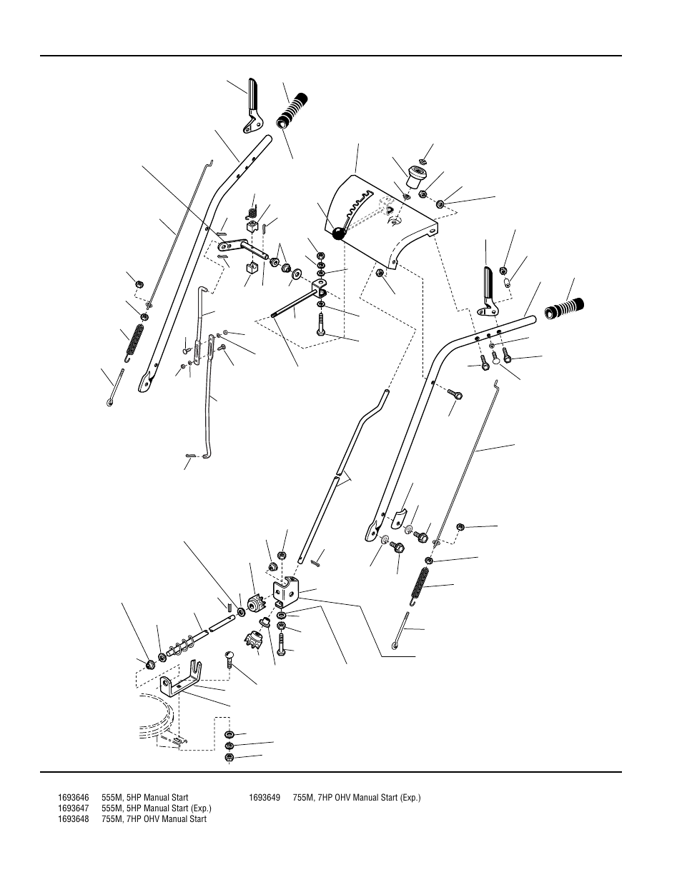 Handles and controls (later) | Simplicity 1692680 User Manual | Page 10 / 36