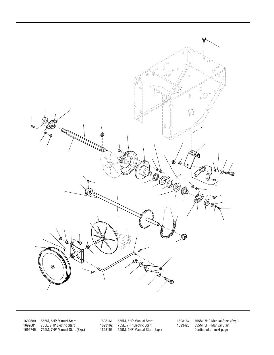 Traction drive | Simplicity 1692680 User Manual | Page 20 / 36
