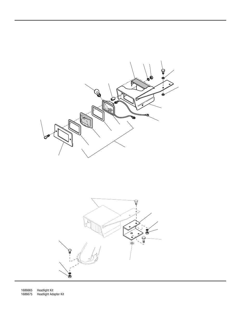 Accessories and attachments - headlight kits | Simplicity 1692680 User Manual | Page 28 / 36