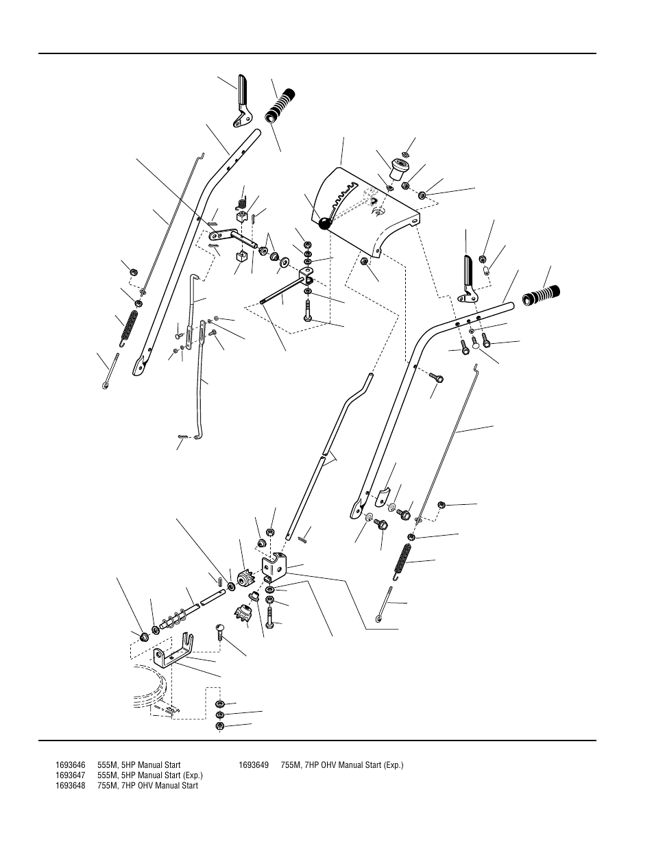 Handles and controls (later) | Simplicity 1692680 User Manual | Page 8 / 36