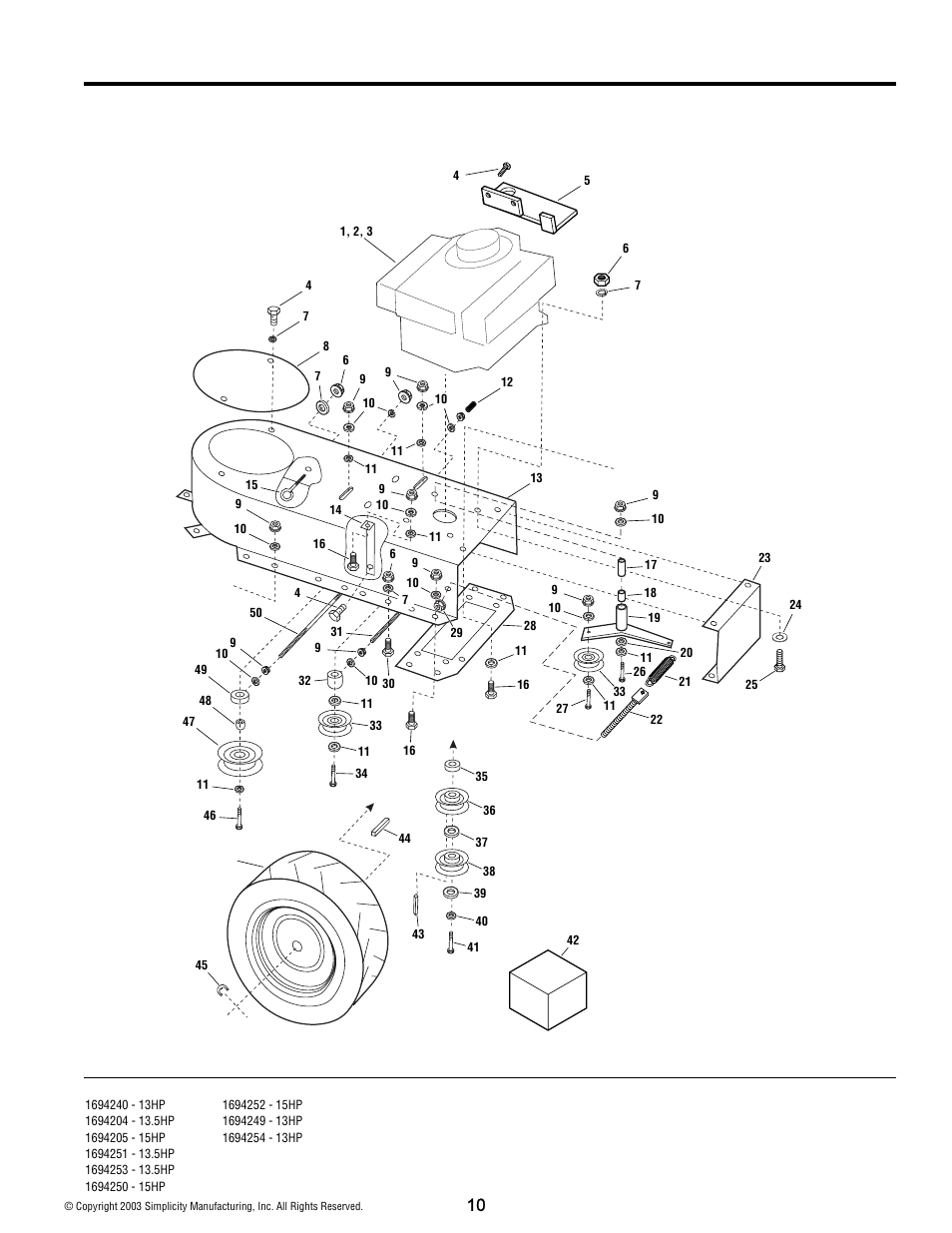 Simplicity 15HP User Manual | Page 12 / 28