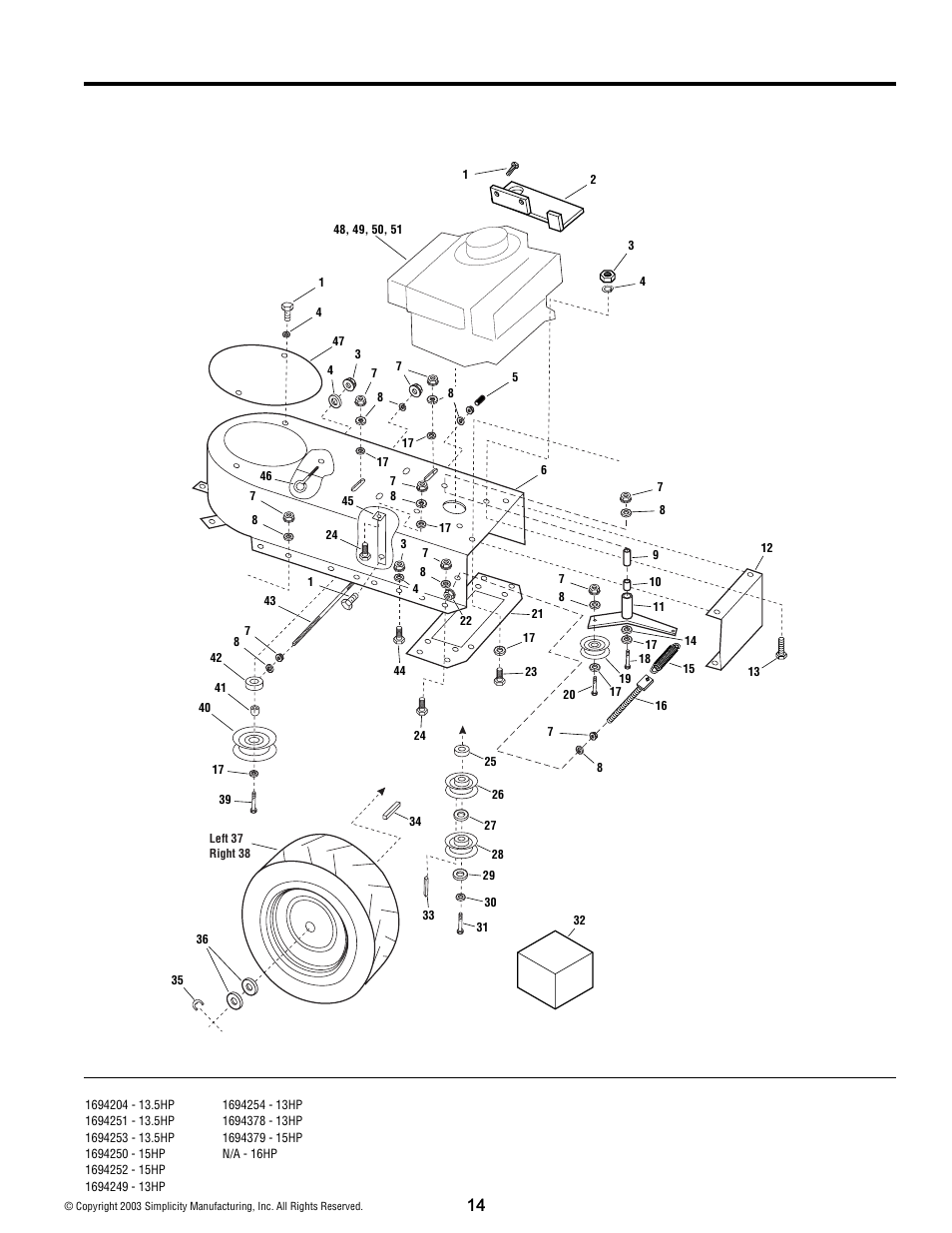 Simplicity 15HP User Manual | Page 16 / 28