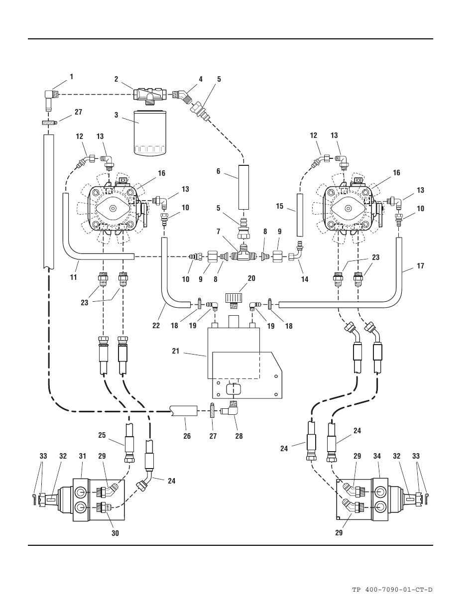 Hydraulic group | Simplicity ZT2348T User Manual | Page 36 / 73
