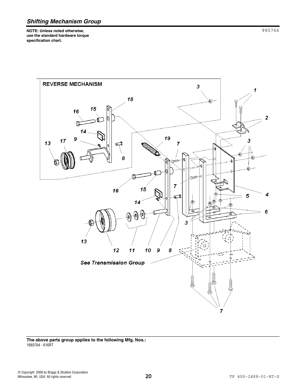 Not for reproduction | Simplicity 6HP 120492 User Manual | Page 20 / 24