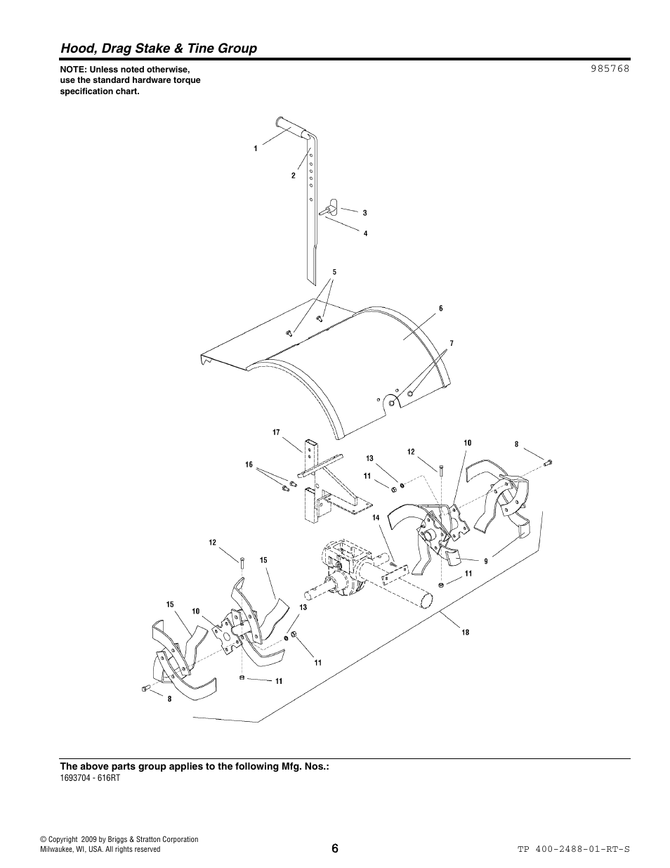 Not for reproduction | Simplicity 6HP 120492 User Manual | Page 6 / 24