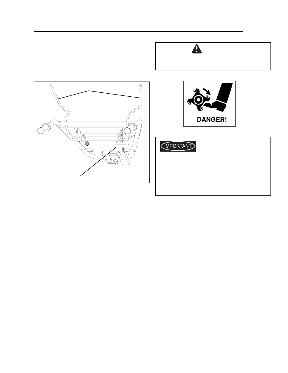 Controls, Reverse handle (616rt), Caution | Simplicity 1693704 User Manual | Page 11 / 28