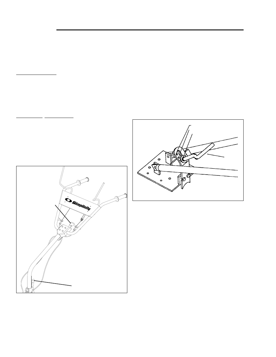 Adjustments, Handlebar adjustments (616rt), Handlebar adjustments (514rt) | Simplicity 1693704 User Manual | Page 14 / 28