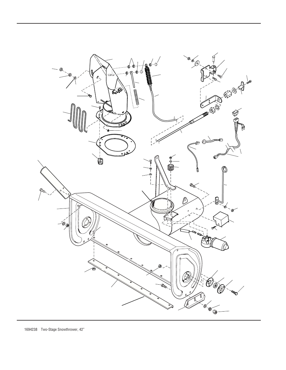 Auger housing group - 42 | Simplicity 1694238 User Manual | Page 4 / 8