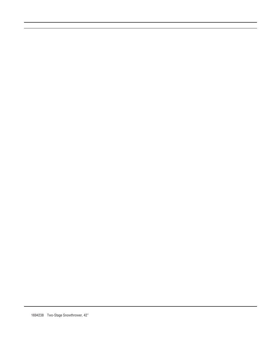 Auger housing group - 42 | Simplicity 1694238 User Manual | Page 5 / 8