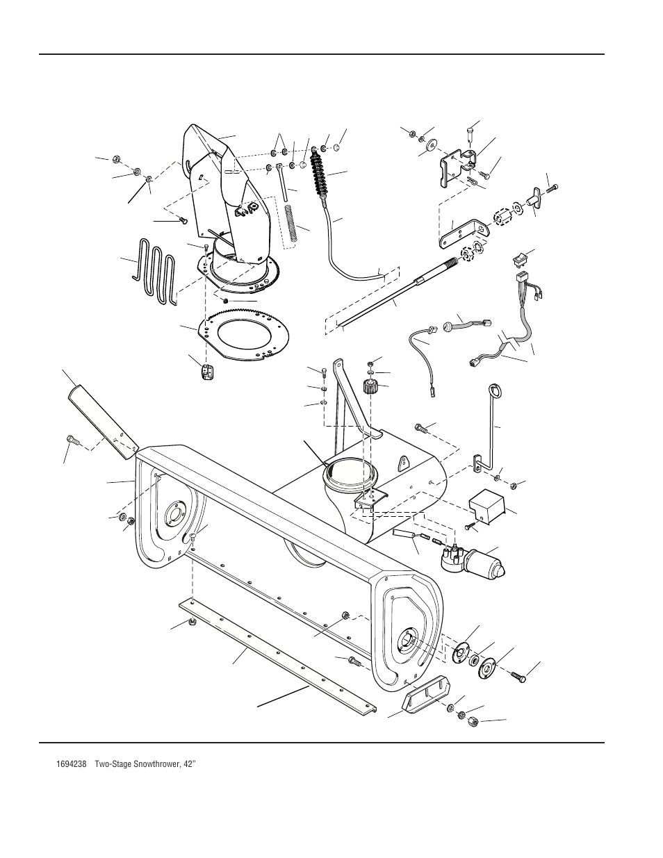 Auger housing group - 42 | Simplicity 1694238 User Manual | Page 6 / 8