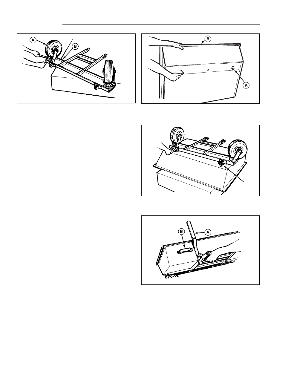Cart assembly | Simplicity Turbo Wide Body Cart & Hitch User Manual | Page 8 / 18