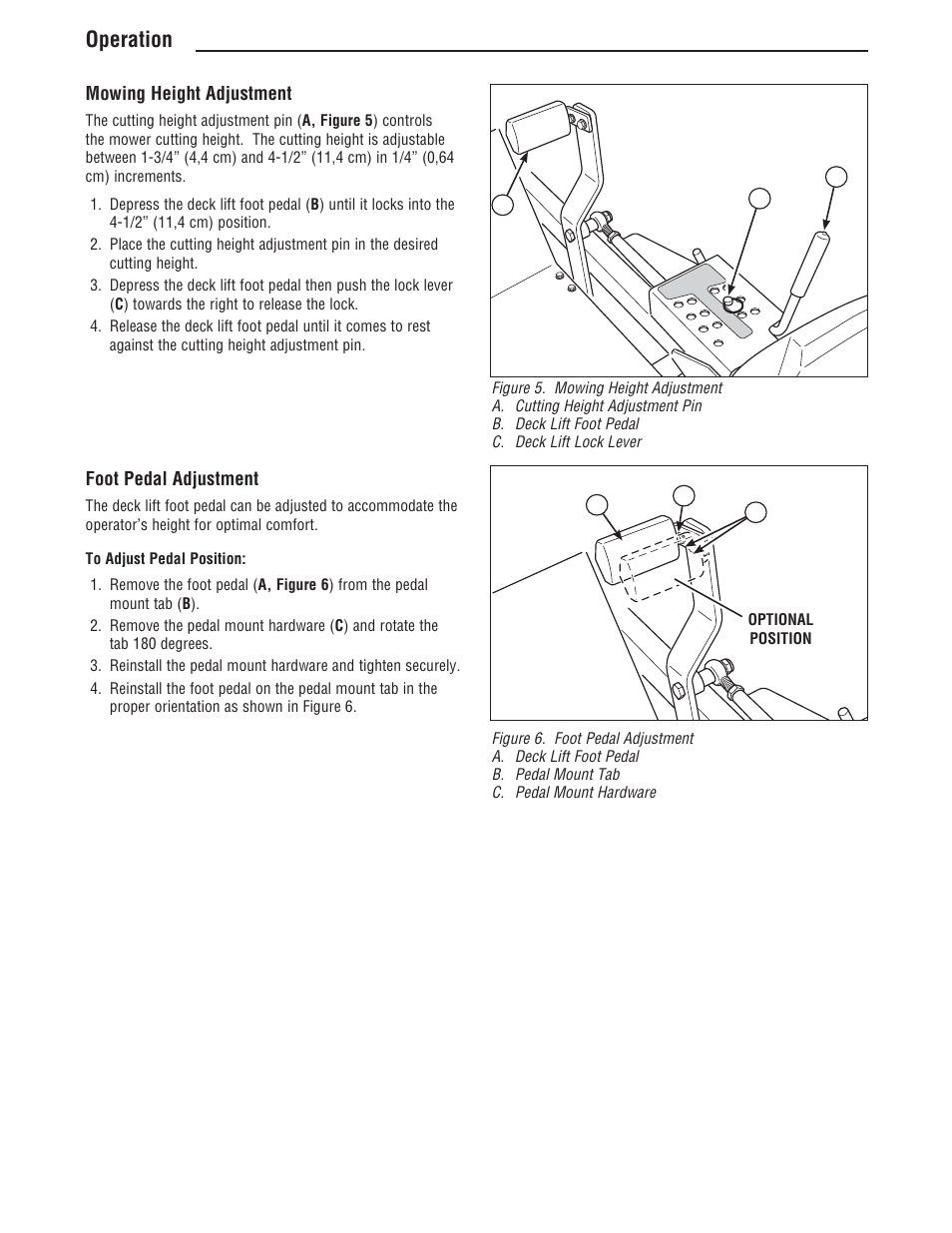 Operation | Simplicity ZT4000 Series User Manual | Page 20 / 44