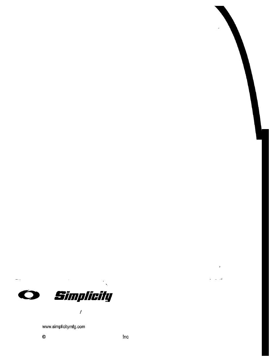 Simplicity 14HP User Manual | Page 2 / 50