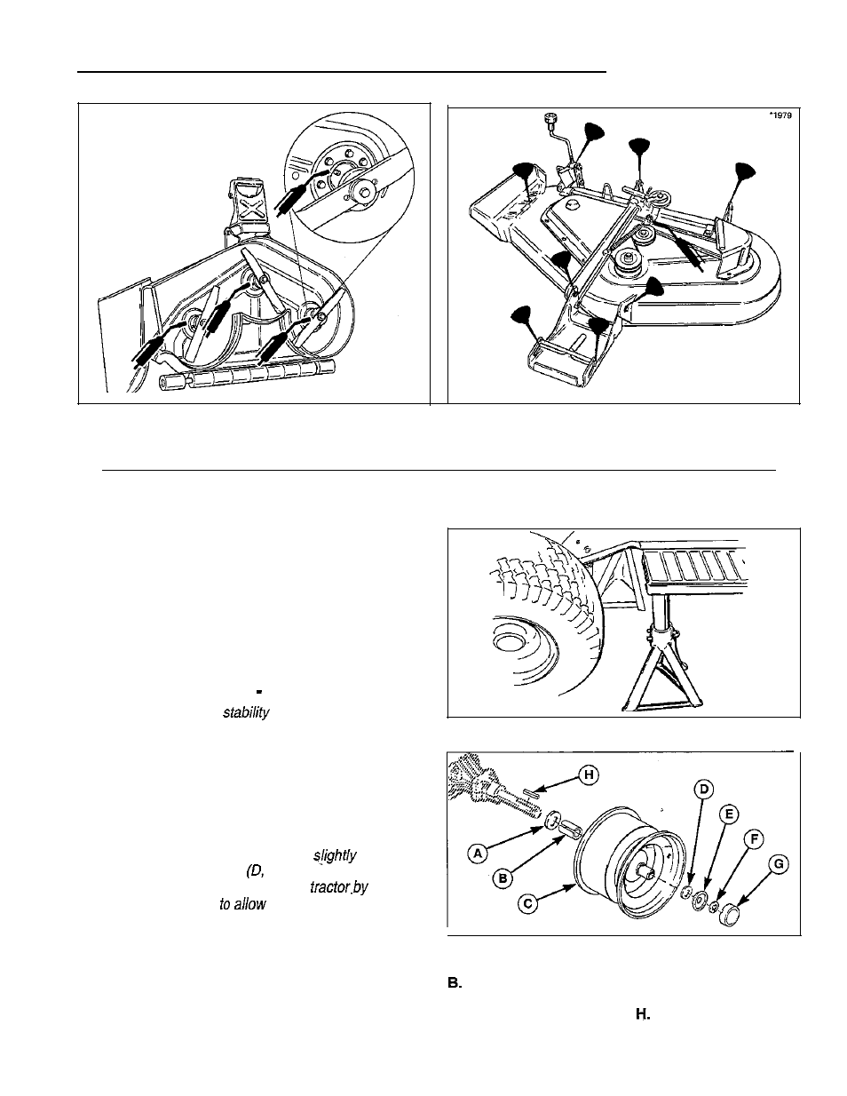 Regular maintenance, Lubricate rear axles | Simplicity 14HP User Manual | Page 25 / 50