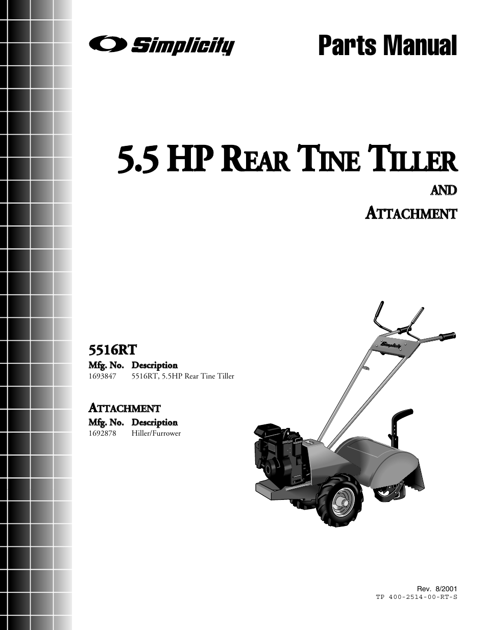 Simplicity 5516RT User Manual | 19 pages