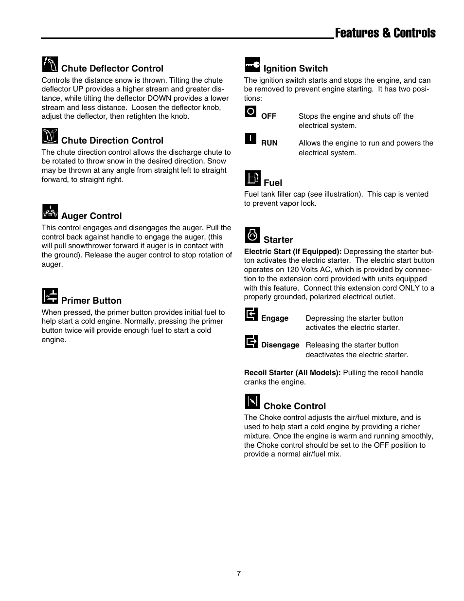 Features & controls | Simplicity 1694583 319M User Manual | Page 11 / 22