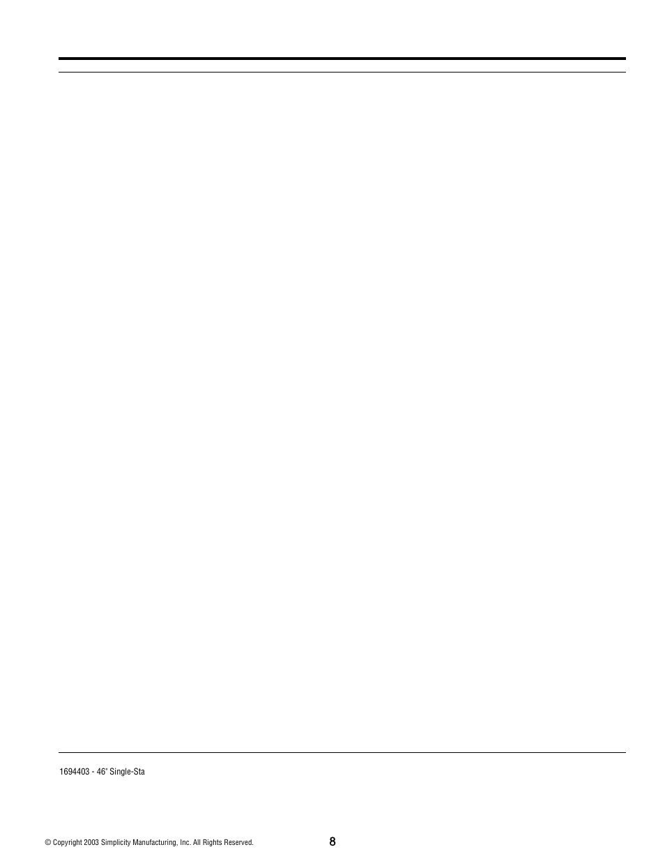 Front pto group | Simplicity 1694403 User Manual | Page 9 / 12