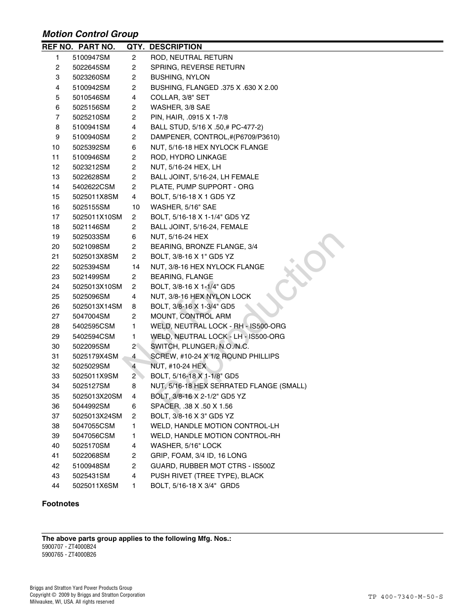 Not for reproduction | Simplicity ZT4000 User Manual | Page 15 / 52