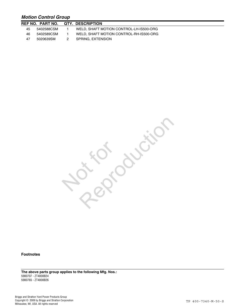 Not for reproduction | Simplicity ZT4000 User Manual | Page 17 / 52