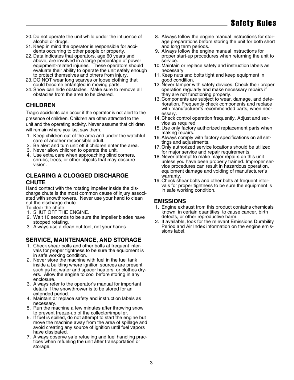 Safety rules | Simplicity 1694404 User Manual | Page 5 / 24