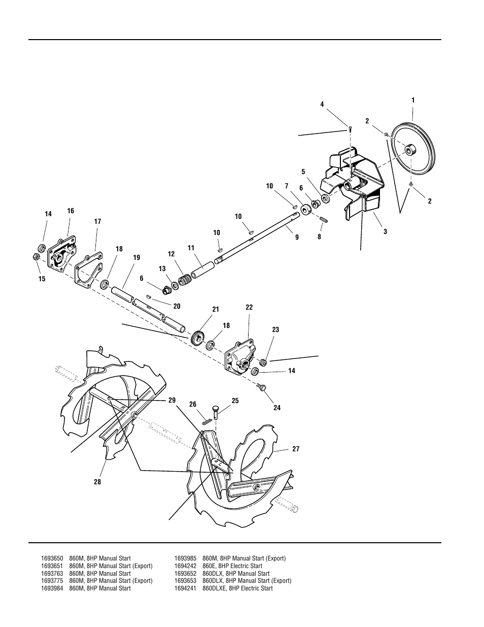 Auger and impeller group - 24 | Simplicity 1180 User Manual | Page 48 / 86