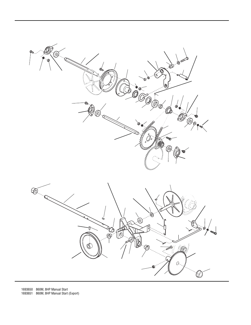 Traction drive group | Simplicity 1180 User Manual | Page 62 / 86