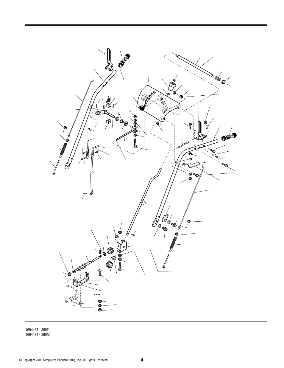 Handles and controls group | Simplicity 1694434 User Manual | Page 4 / 30
