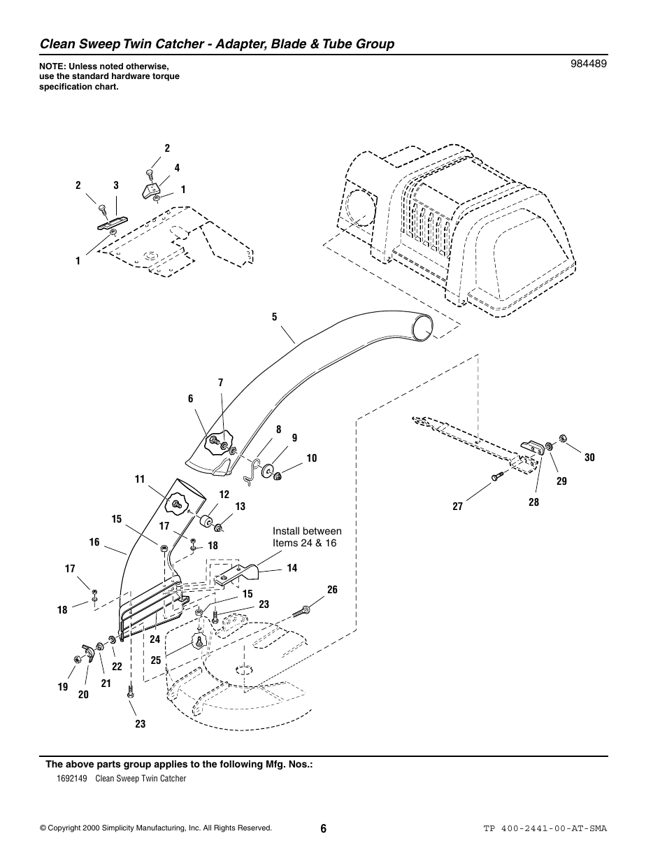 Simplicity 1692149 User Manual | Page 6 / 8