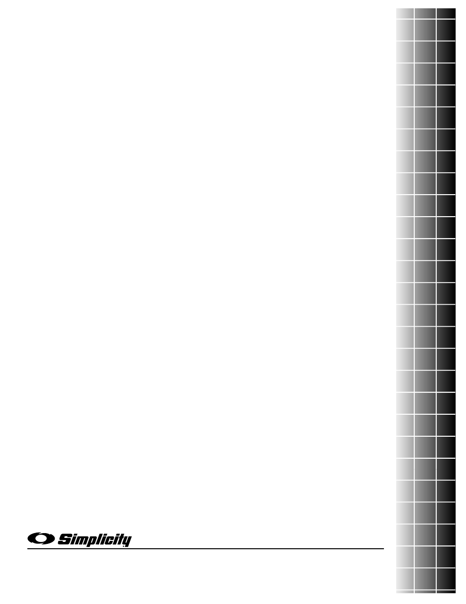 Simplicity REGENT 500 User Manual | Page 2 / 60