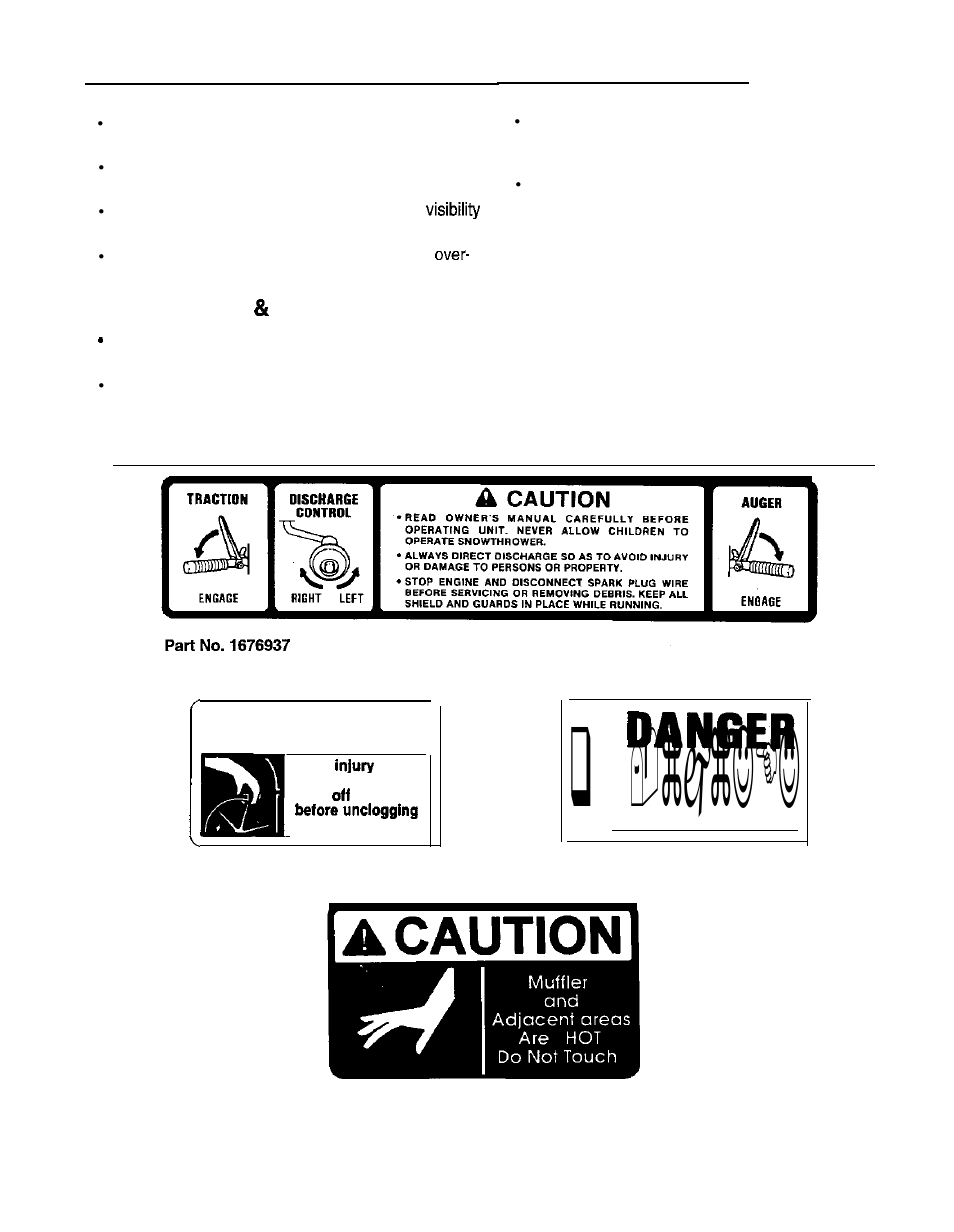 Q -zjzjej, Danger, Safety rules | Simplicity 1691411 User Manual | Page 7 / 20