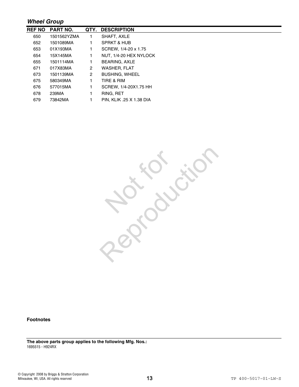 Not for reproduction | Simplicity 1695515 User Manual | Page 13 / 30