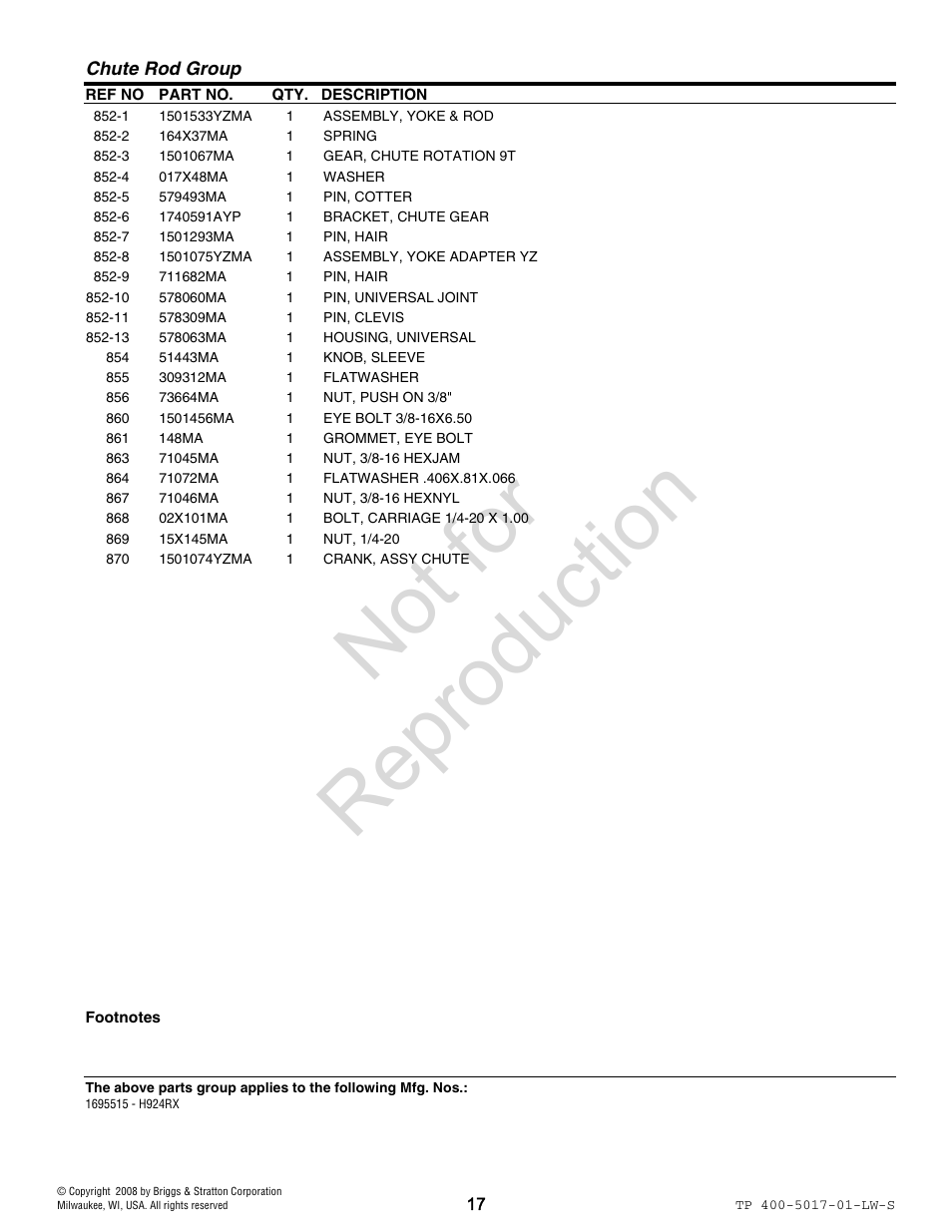 Not for reproduction | Simplicity 1695515 User Manual | Page 17 / 30