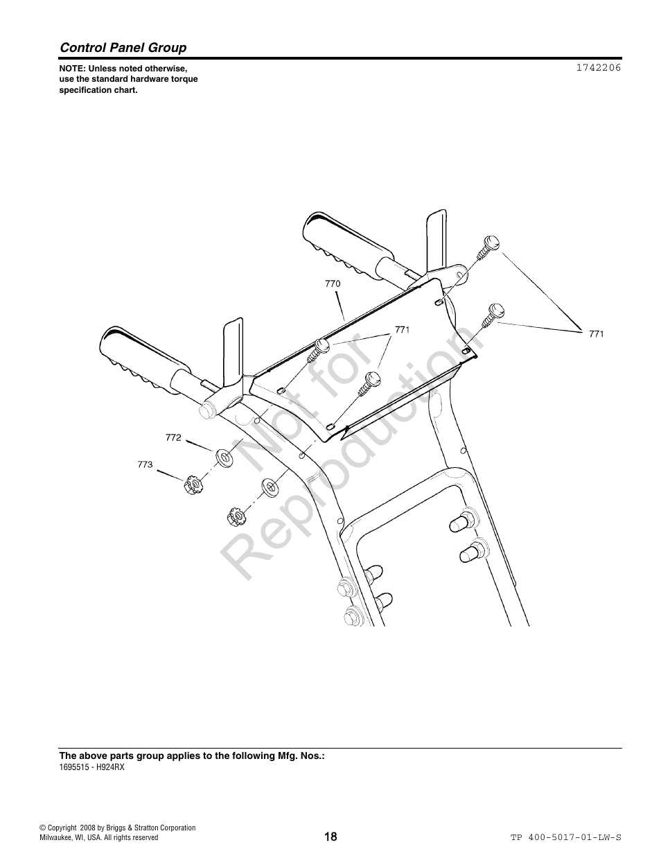 Not for reproduction | Simplicity 1695515 User Manual | Page 18 / 30